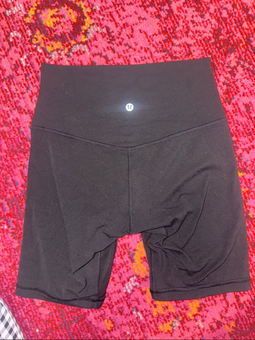 lululemon athletica Black High-Waist Bike Shorts